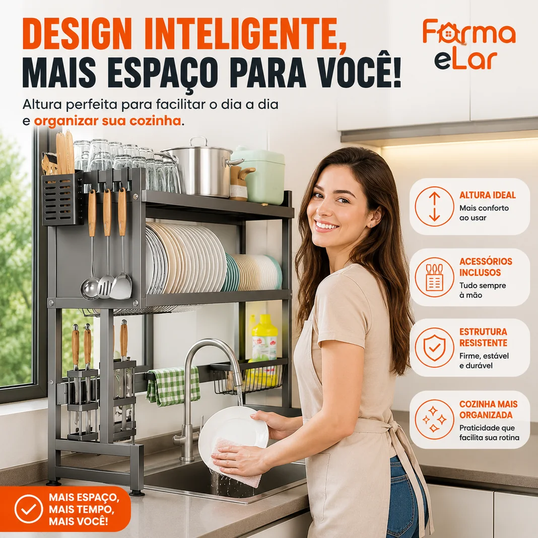 Design inteligente, mais espaço